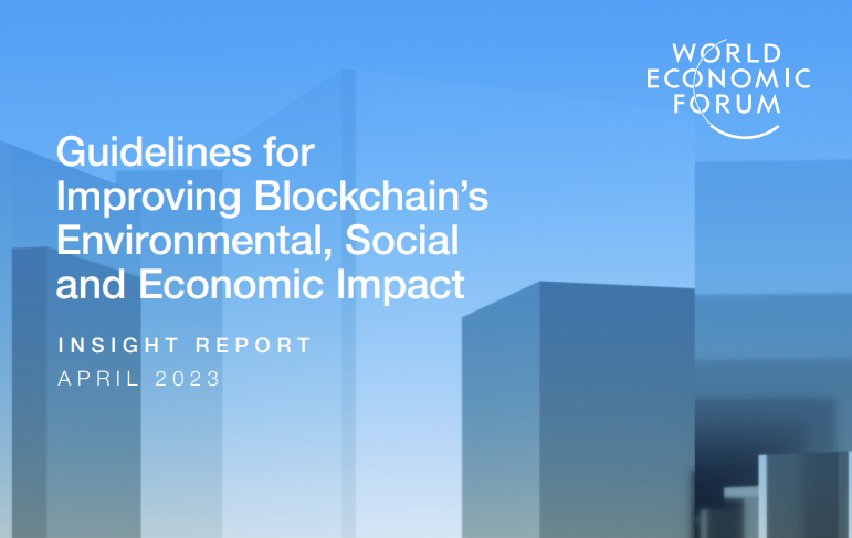 Guidelines for Improving Blockchain’s Environmental, Social and Economic Impact